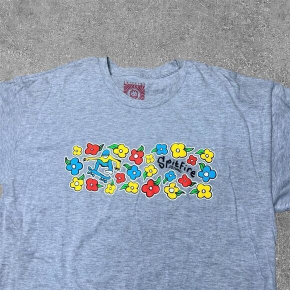 Andrew Reynolds X Spitfire T Shirt Large - Picture 2 of 4